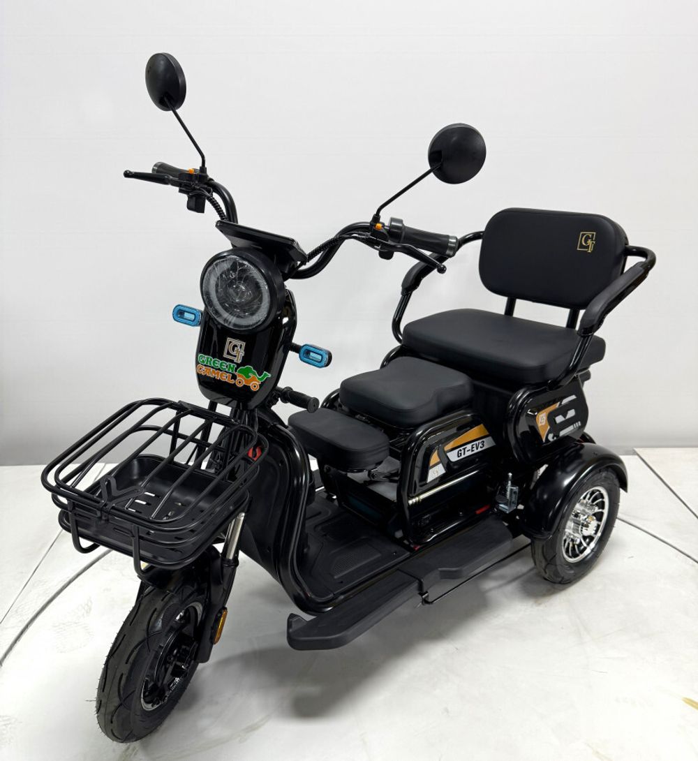 Трицикл GreenCamel GT Фродо EV3 (60V 1200W R8) дифференциал