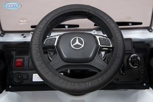 Детский Электромобиль BARTY Mercedes-Benz G63 AMG (12V/10ah) Tuning (HAL168) белый фото №12