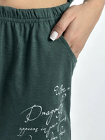 Пижама женская брид+футб. хлопок (велик) КЖ0033