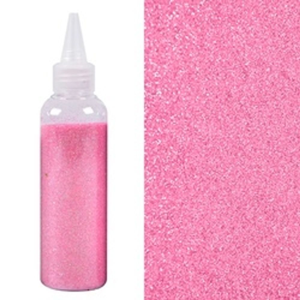 Глиттер Светло-розовый, 80гр, в банке