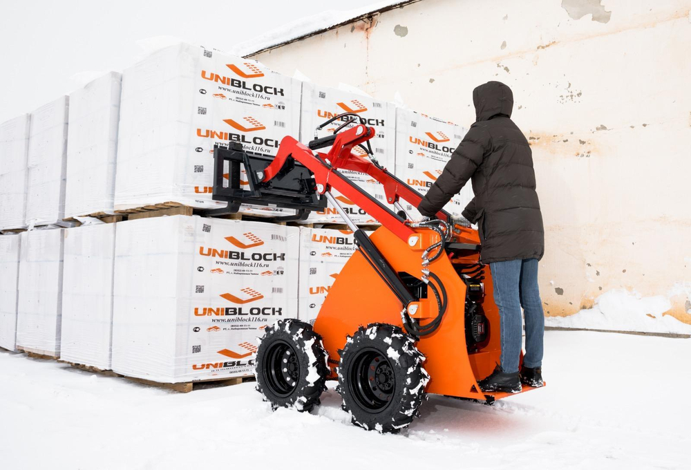 Щетка дорожная на колесном ходу