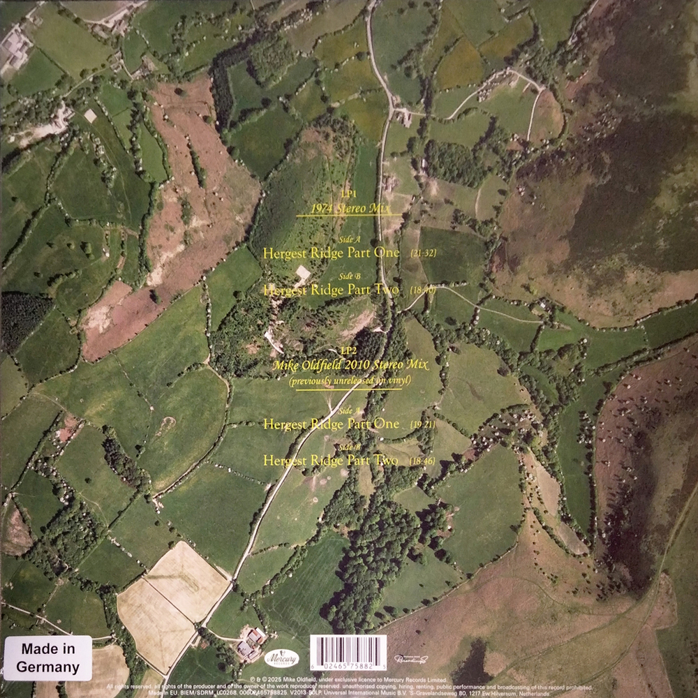Mike Oldfield / Hergest Ridge (50th Anniversary Edition)(2LP)