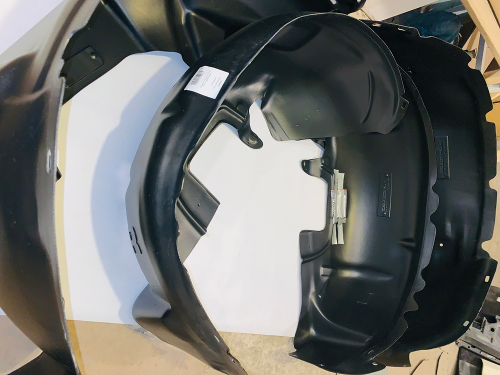 Локеры (подкрылки) Шевроле Нива Бертоне с 03.2009 по 2013г.в.. Установка Без сверления, на штатные места!