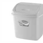 Контейнер для мусора с плавающей кр. "Фантазия" 18 л голубой