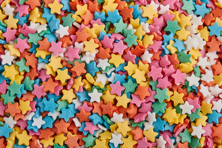 Посыпка "Звезды мини" разноцветные, 50 г