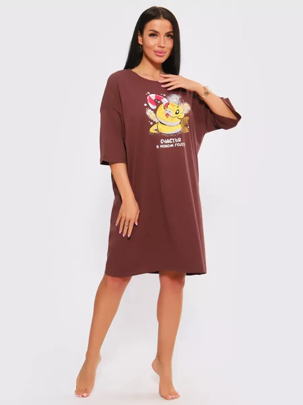 Туника свободная подарок на новый год