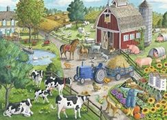 Puzzle Home on the Range 60p