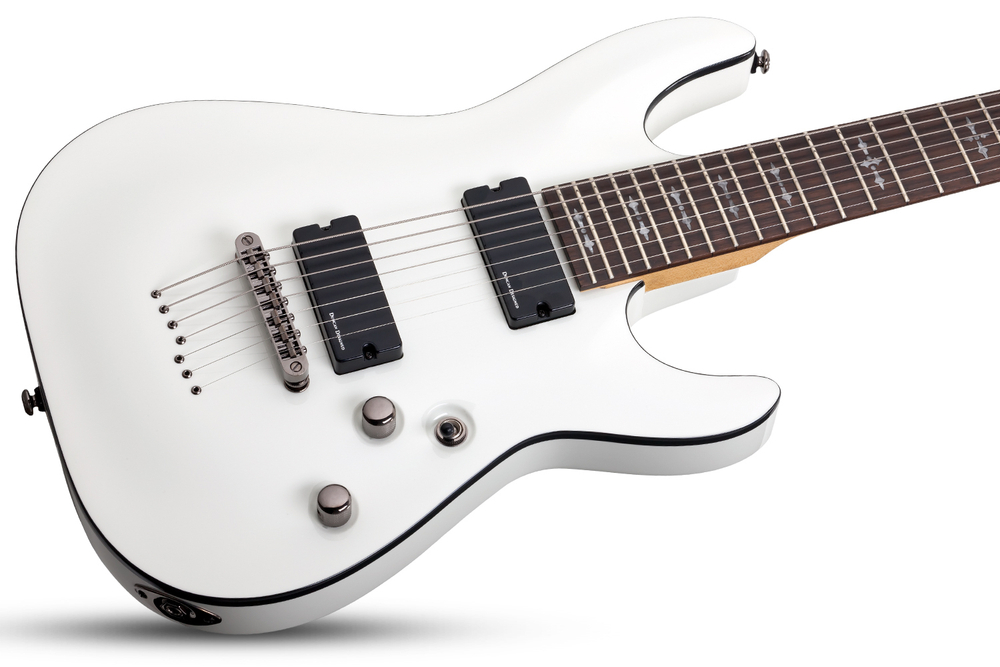 Schecter DEMON-7 VINTAGE WHITE