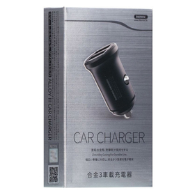 Автомобильное зарядное устройство USB Remax RCC-222 (4.8A, 2 порта) Черный