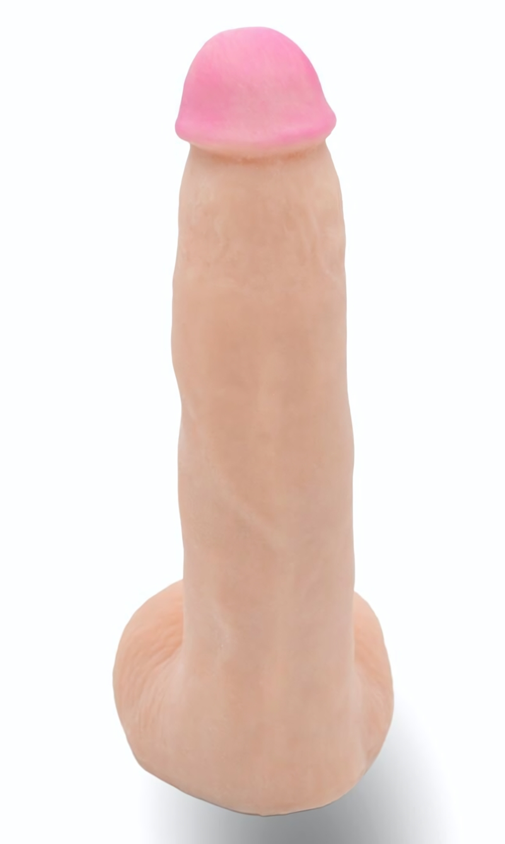 Телесная насадка Harness с коннектором - 19 см. (Цвет: телесный)