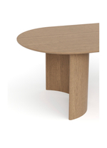 Стол обеденный овальный Луна наборный