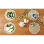 Набор из 2-х сервировочных салфеток leanera, D35 см, мятные