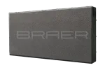 Тротуарная плитка Braer Сити 600 x 300, Серый, 80 мм
