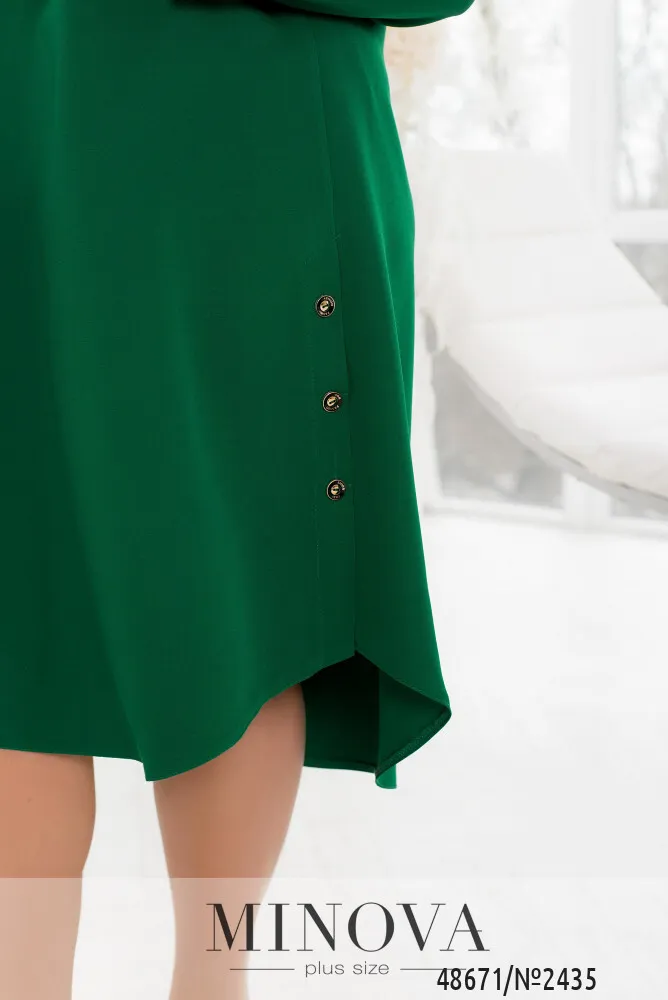 Платье 2435-зеленый Minova