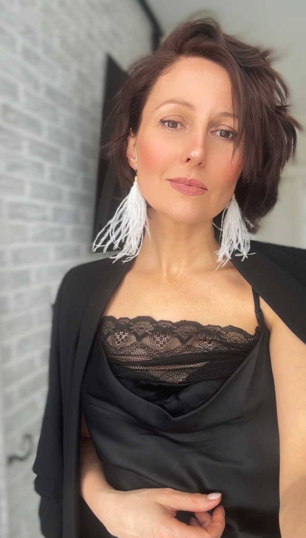 cерьги-кисти М09507