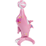 Шар Фольгированный Дельфин розовый (Розовый)