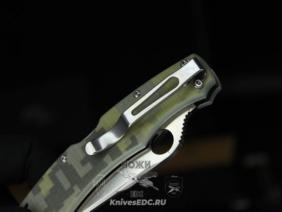 Складной нож Steelclaw Коп-1 сталь D2, рукоять G10 камуфляж