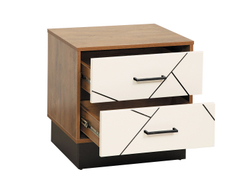 Тумба прикроватная Гамма 54.19 Таксония/Белый