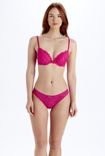 Пуш-ап бюстгальтер Lola (Размер: 34B) (Цвет: коралловый)