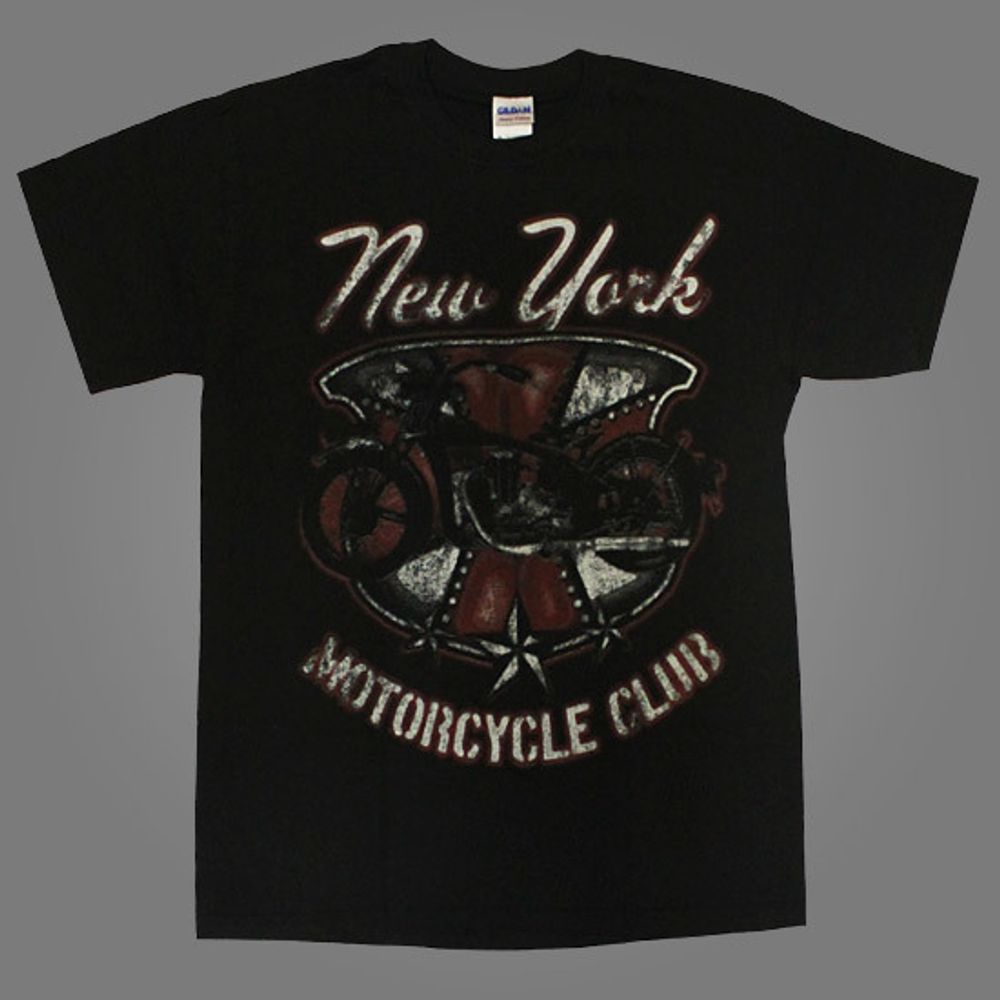 Футболка New York Motorcycle Club ( мотоцикл )