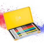 Карандаши цветные Deli "Color Emotion", 12 цветов, дерево, метал. пенал