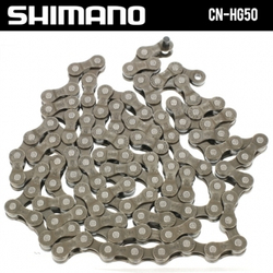 Цепь Shimano HG50, 6/7/8ск, 112 зв., черн