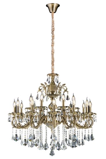 1002/12+6A AB (1) Люстра Veneto Luce (NW)