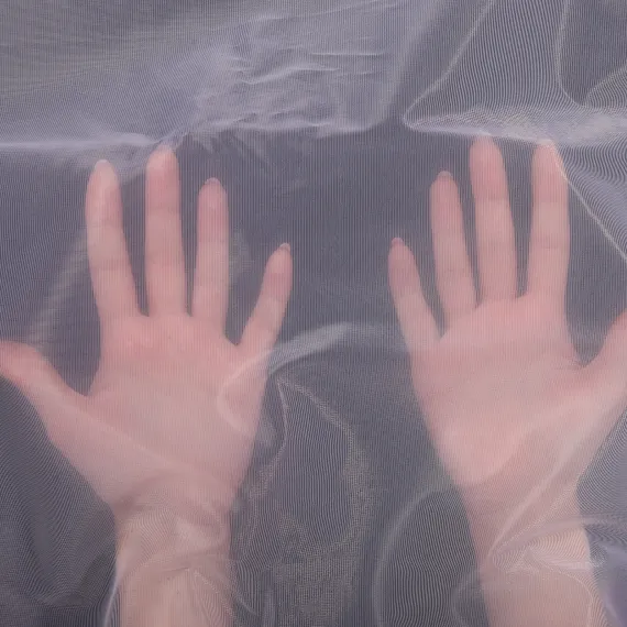 Корсетная cетка белая средне-мягкая (метражом), Турция