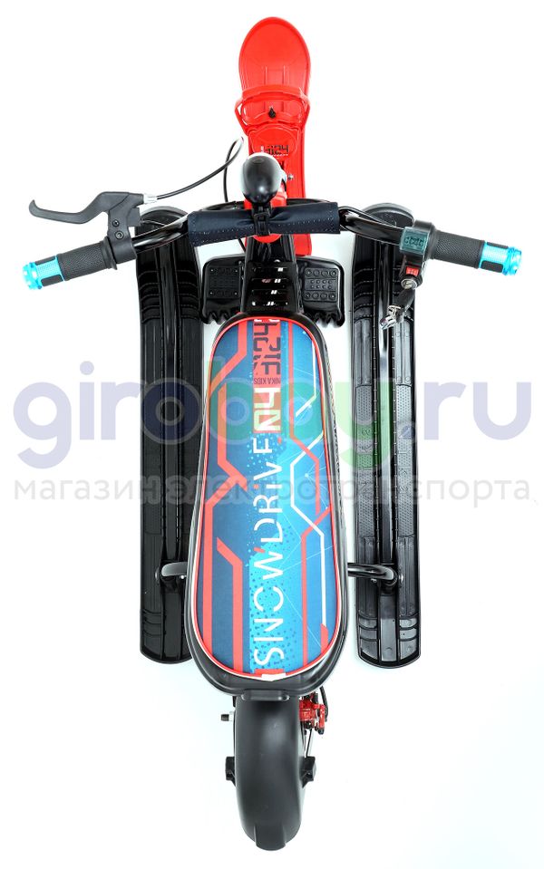 Детский электроснегокат SIMPLY GO-DRIVE (Черный)