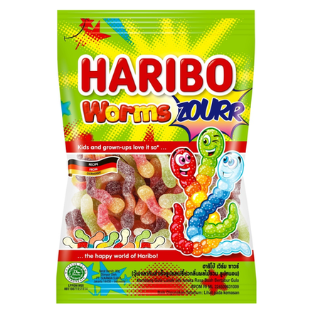 БОНУС Haribo Worms Zourr 80 гр