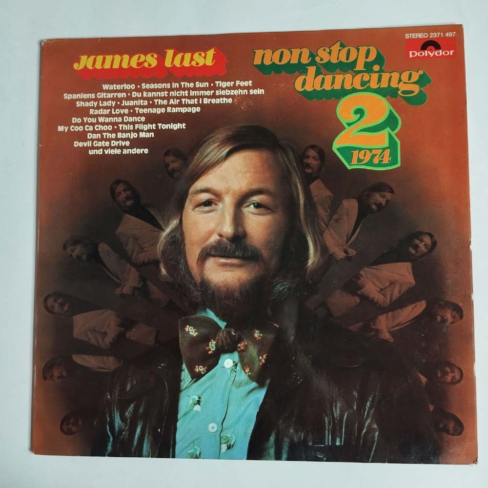 Винтажная виниловая пластинка LP James Last Джеймс Ласт Non Stop Dancing 1974 (Germany 1974) Do You Wanna Dance