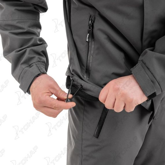 Костюм мембранный BERG графит 10/10К р.XL (T-KSB-XL-52/176-GR) Helios