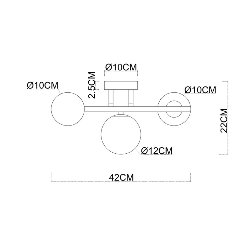 Настенно-потолочный светильник Arte Lamp