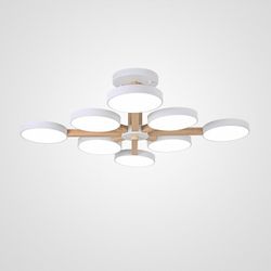 Люстра на штанге Imperiumloft TURNA White TURNA-B01