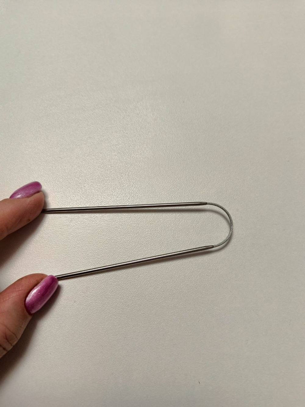 Спицы чулочные, гибкие, 3 шт., длина 21 см. № 2.