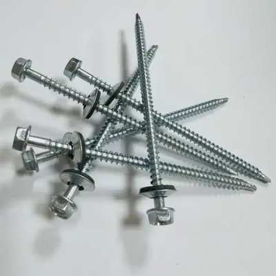 Саморез кровельный с шайбой 4,8*100 (102) мм цинк (50 шт)