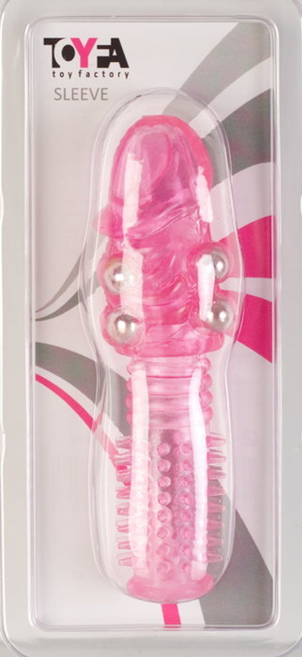 Насадка на член розовая 13,5 см