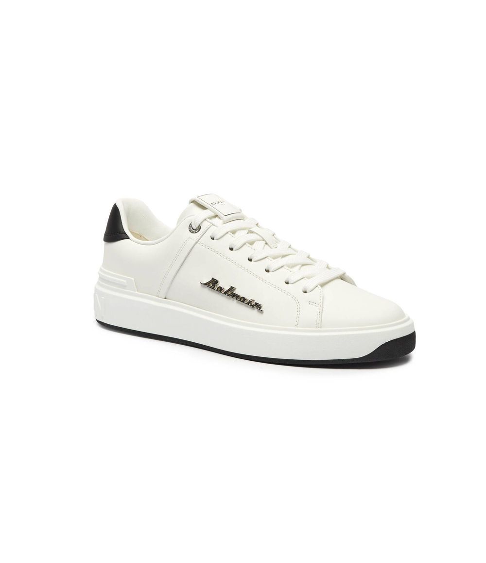 Кожаные кроссовки Balmain - белый(DM1VI288 LTSG)