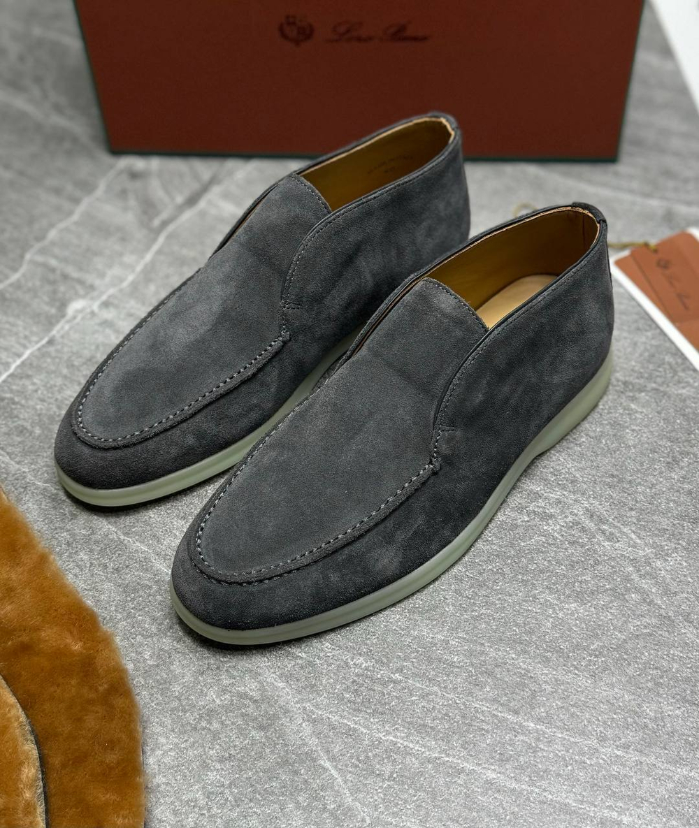 Высокие лоферы Loro Piana