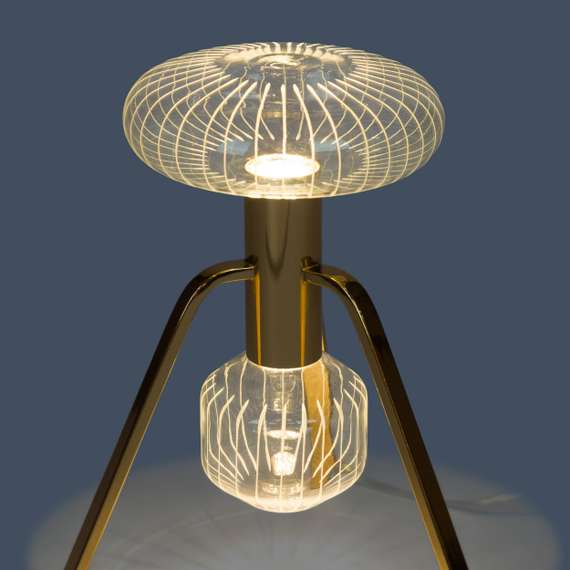 Настольный светильник Asrid золотистый