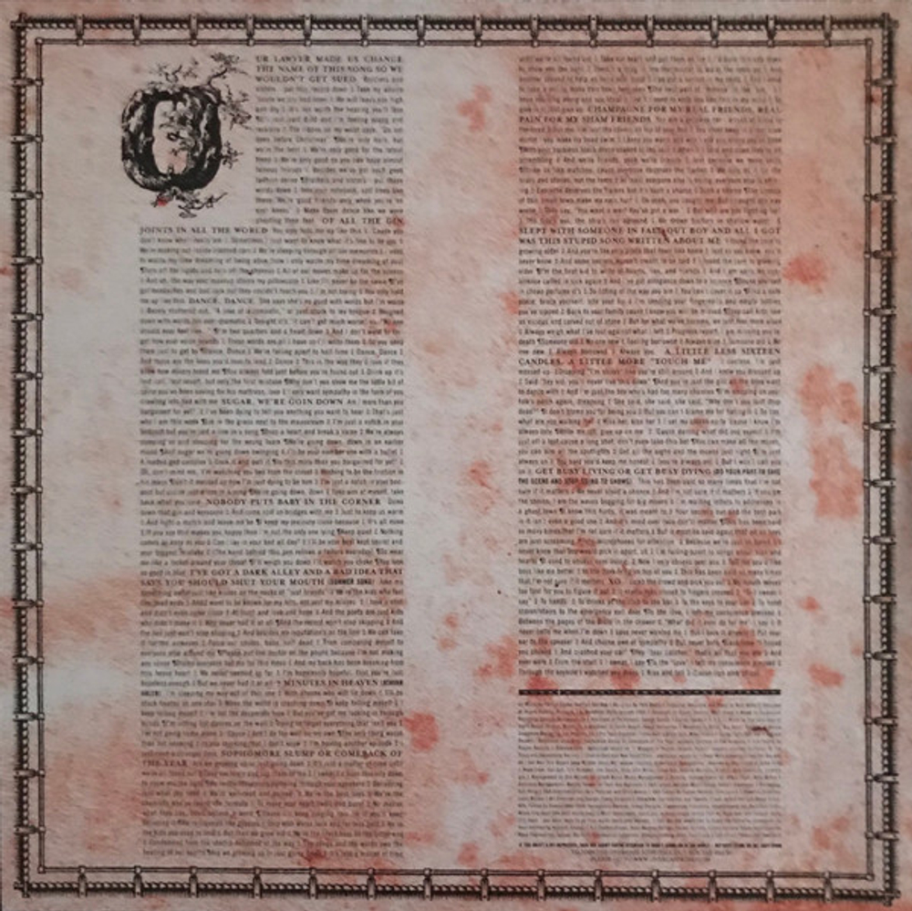 Fall Out Boy / From Under The Cork Tree (2LP)