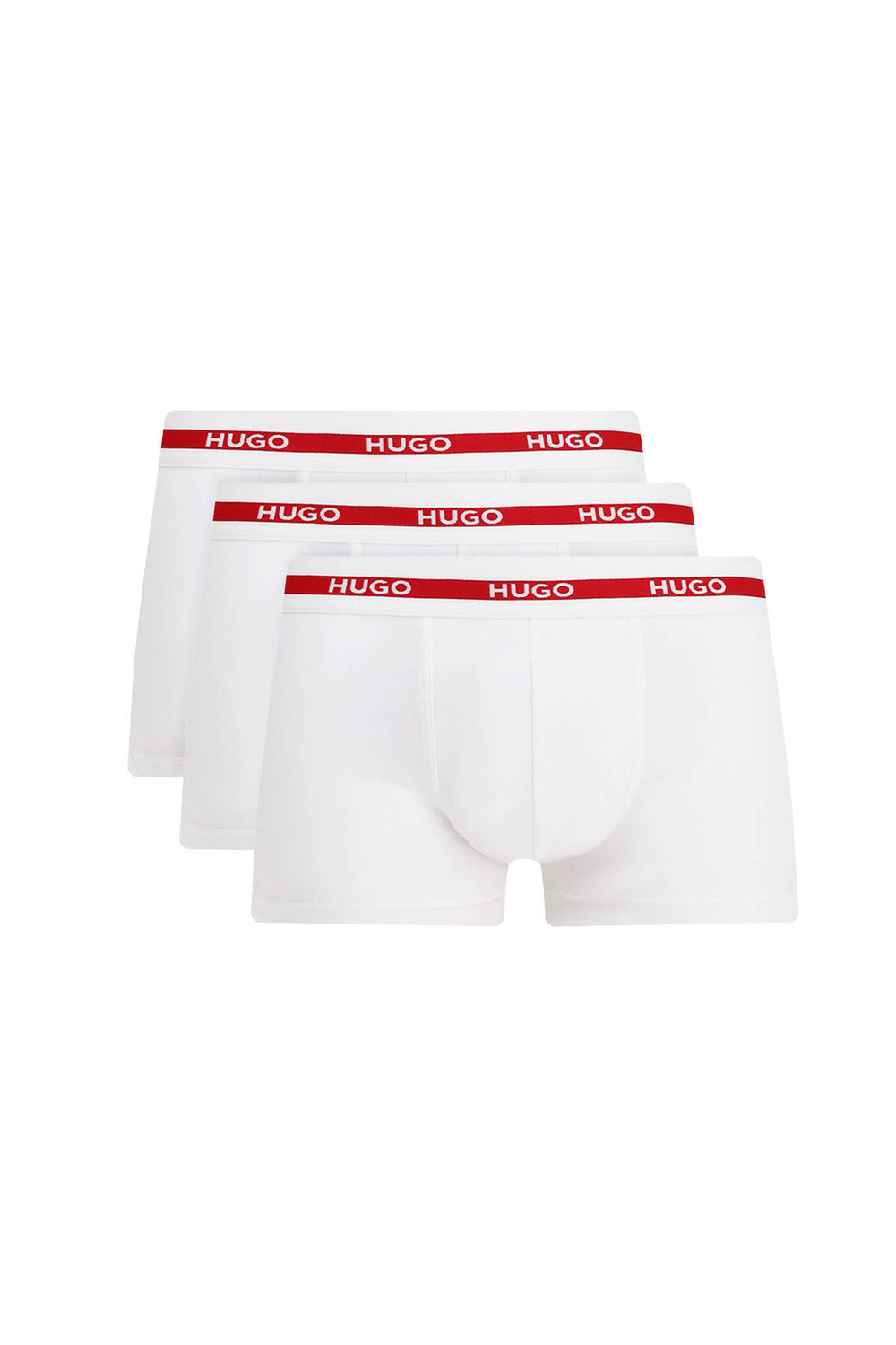 Трусики-боксеры 3шт. TRUNK TRIPLET PLANET Hugo Bodywear - белый(50492375)