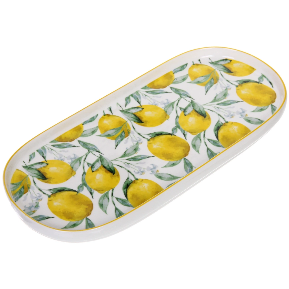 Блюдо керамическое «Limoncello» 33*14,5см