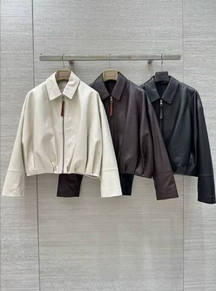 Кожаная куртка Loewe