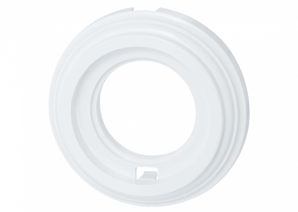 Рамка 1 постовая, пластик, цвет Белый BF1-610-21