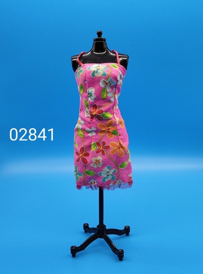 Одежда для куклы Барби винтаж платье 02841