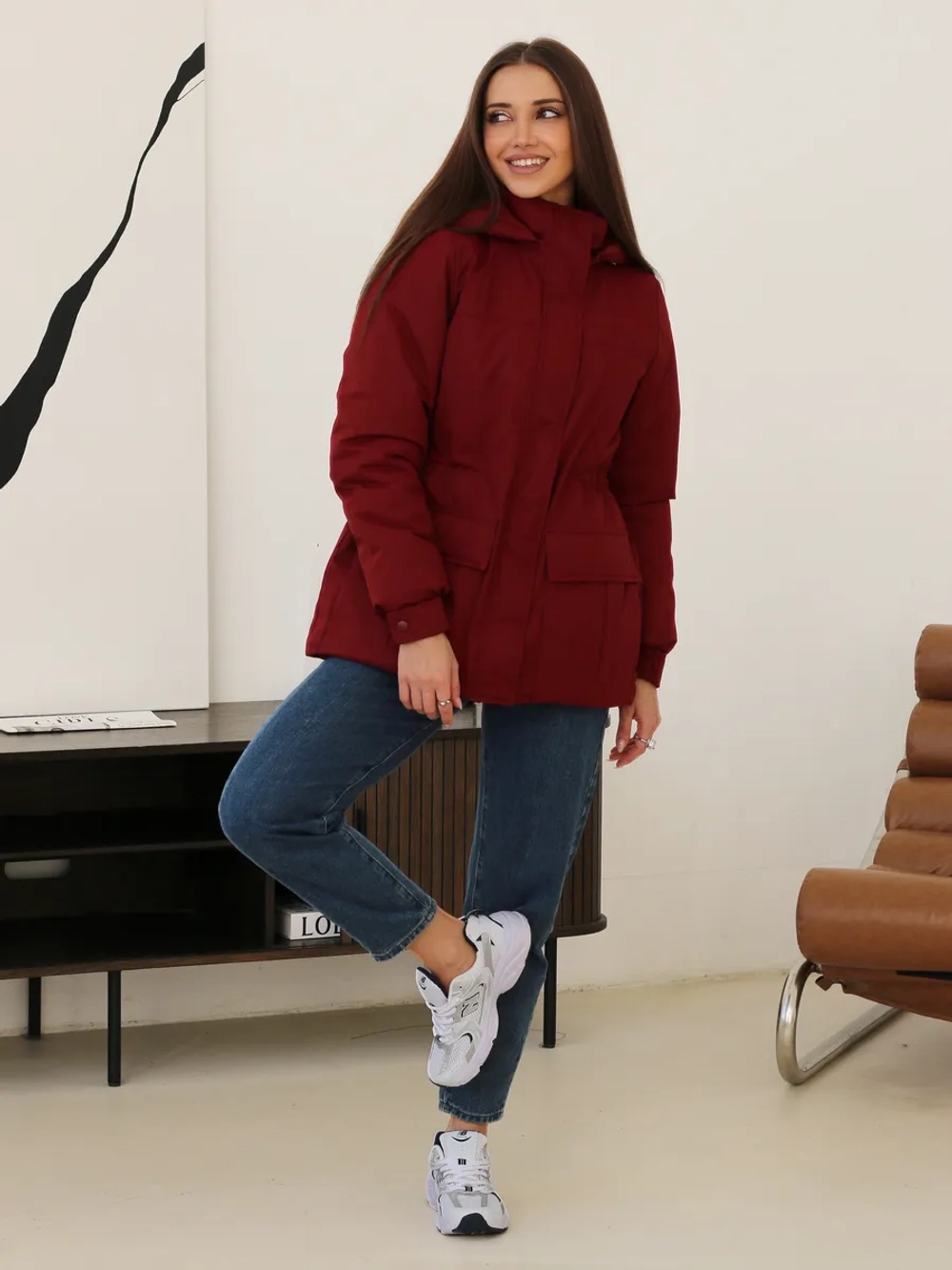 Куртка демисезонная с капюшоном