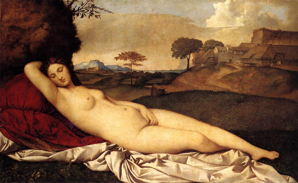 Giorgio da Castelfranco Veneto aka Giorgione - эротическое искусство художника Джорджоне. 16+