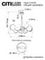 Подвесная люстра Citilux Нарда CL204180