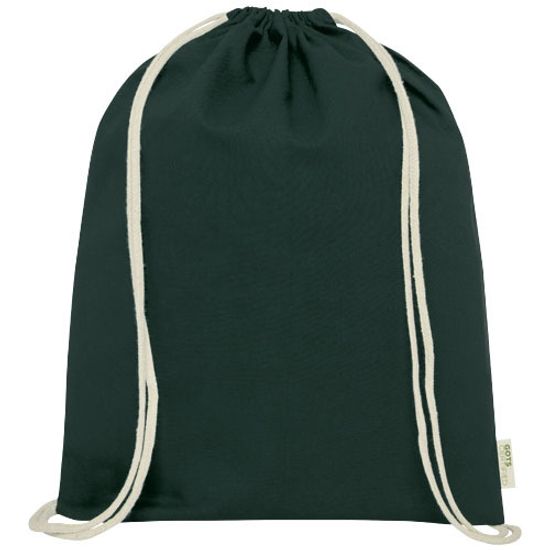Orissa, рюкзак со шнурком из органического хлопка плотностью 140 г/м², соответствующего требованиям стандарта